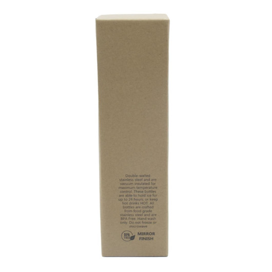 Hydro Soul Bottles Packaging Back